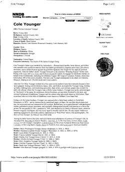 Cole Younger - Family Search