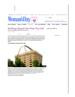 Buildings Shaped Like What They Sell