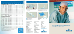 Argon Careflow&trade; CVC Brochure