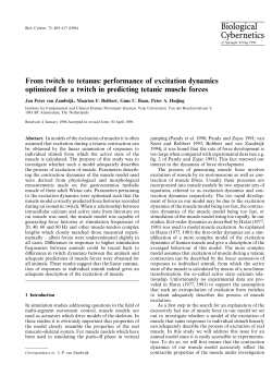 From twitch to tetanus: performance of excitation dynamics