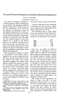 Lithium - Sciencemadness