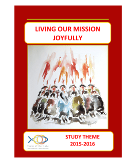 living our mission joyfully