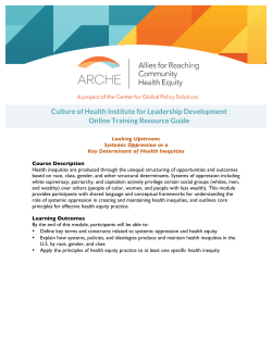 - Allies Reaching for Community Health Equity