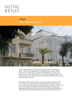 LINK - The Norman Tel-Aviv