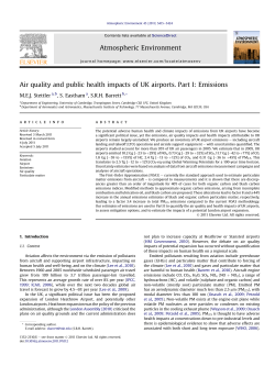Air quality and public health impacts of UK airports. Part I: Emissions