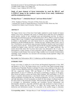 - International Journal of Advanced Biological and