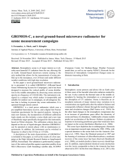 GROMOS-C, a novel ground-based microwave radiometer for ozone