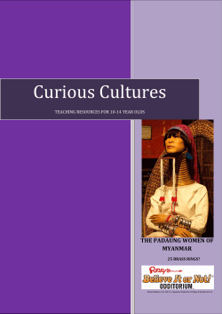 Curious Cultures - Ripley`s Believe It or Not!