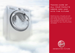 Taking care of all your family`s needs now and into the future