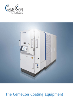 CC800 &reg; Coating Technology