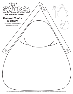 Pretend You`re A Smurf!