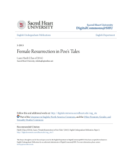 Female Resurrection in Poe`s Tales
