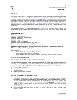 equestrian sports - Special Olympics