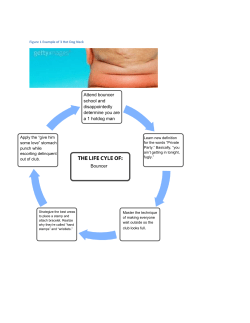 Attend bouncer school and disappointedly determine you are a 1