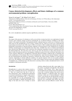 Causes, historical development, effects and future challenges of a