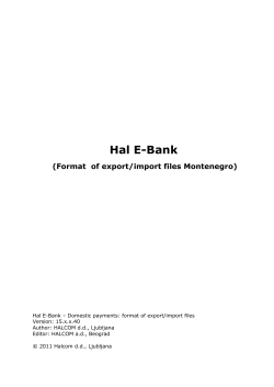 Hal E-Bank - Halcom.rs