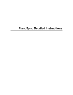 PianoSync Creator