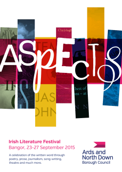 programme - Aspects Festival