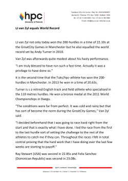 LJ Equals world record