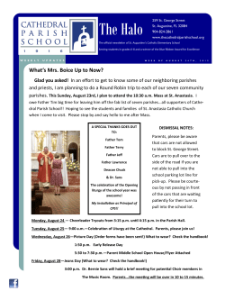 The Halo - Cathedral Parish School