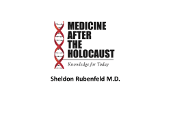 Sheldon Rubenfeld MD - UNT Health Science Center