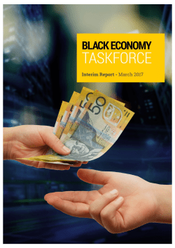 Black Economy Taskforce Interim Report