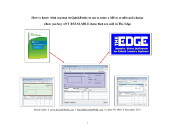 How To Know What Account In QuickBooks To Enter