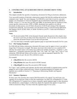 Constructing Attached Documents and Document Types