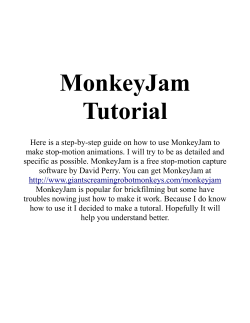 MonkeyJam Tutorial