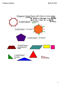 8sided figure = octagon