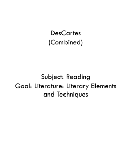 Literature - Murray Language Academy