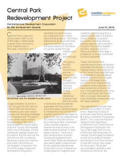 Central Park Redevelopment Project - ida