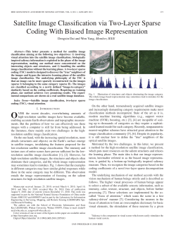 Satellite Image Classification via Two