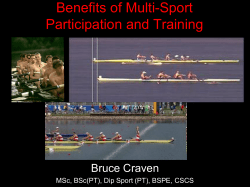 Benefits of Multi-Sport Participation and Training