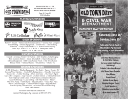 Saturday, June 18th Sunday, June 19th