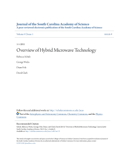 Overview of Hybrid Microwave Technology