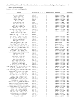 Supplement - Atmos. Chem. Phys