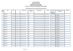 F.No.17/1/2012-ATI Government of India Department of Atomic