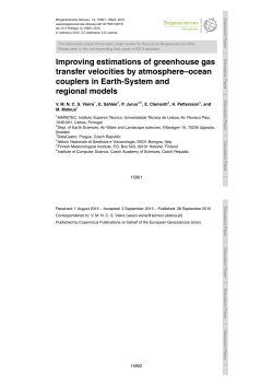 Improving estimations of greenhouse gas transfer velocities by