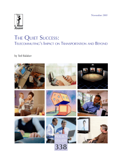 the quiet success - Reason Foundation