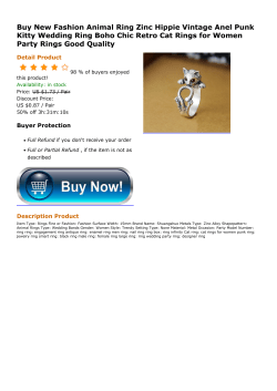 Buy New Fashion Animal Ring Zinc Hippie