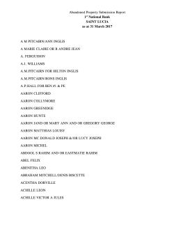 1st National Bank - Eastern Caribbean Central Bank