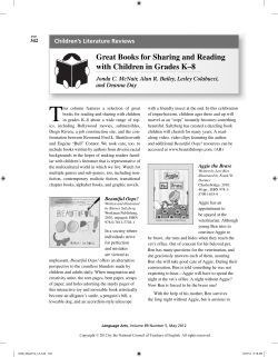 great Books for Sharing and reading with Children in grades