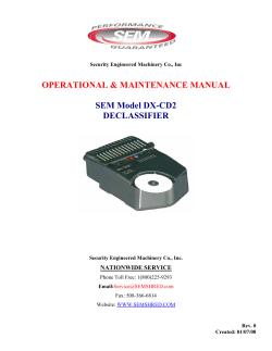 Model DX-CD2 Declassifier - Security Engineered Machinery