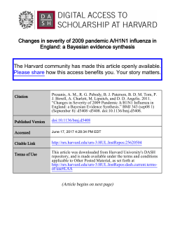 Changes in seve vidence synthesis. pdf