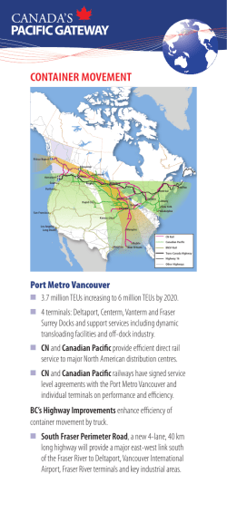 Canada`s Pacific Gateway