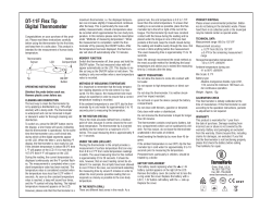 DT-11F Flex Tip Digital Thermometer