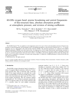 60-GHz oxygen band: precise broadening and