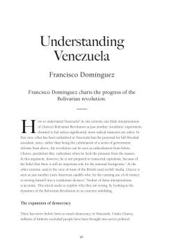 Understanding Venezuela