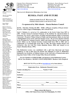 russia: past and future - Mid-Atlantic